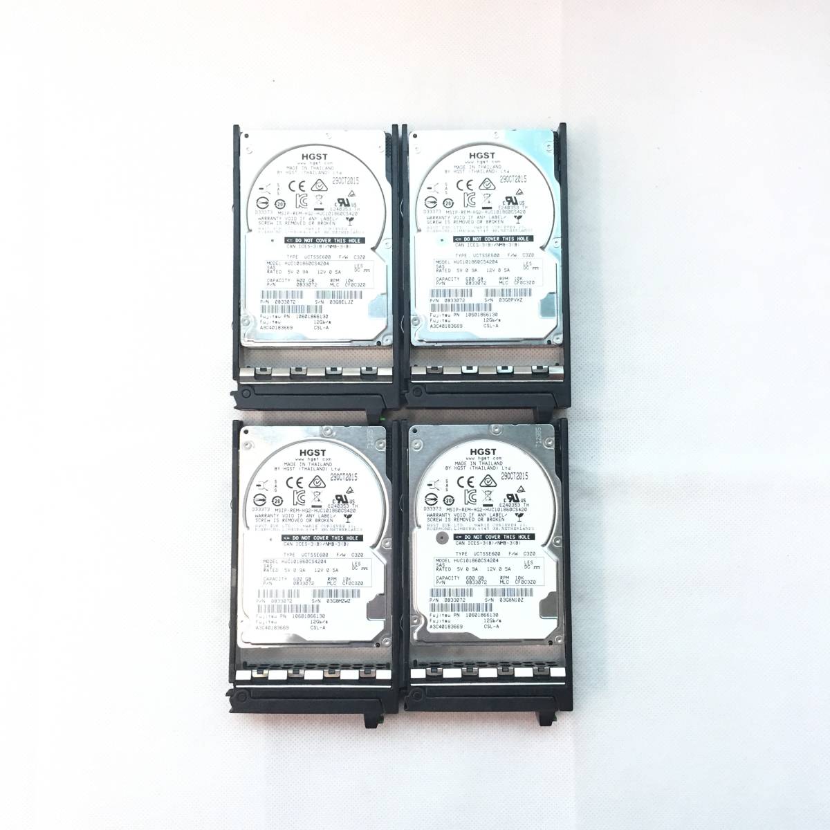 【超激得，本物保証】 S5051163 HGST 600GB SAS 10K 2.5インチ HDD 4点(SCSI)｜売買されたオークション情報、yahooの商品情報をアーカイブ公開 - オークファン SCSI