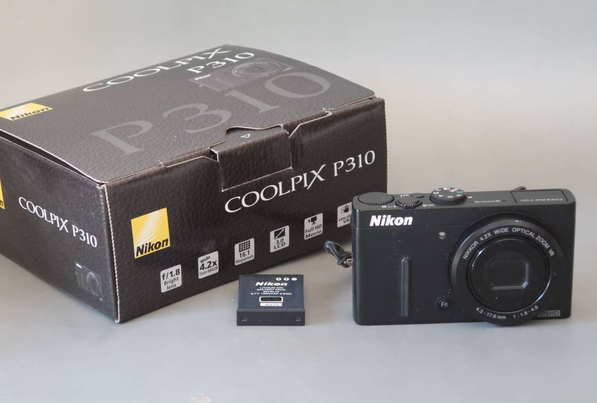 ■ NIKON COOLPIX P310 動作品 本体・バッテリーのみ (中古・現状品) ■ 