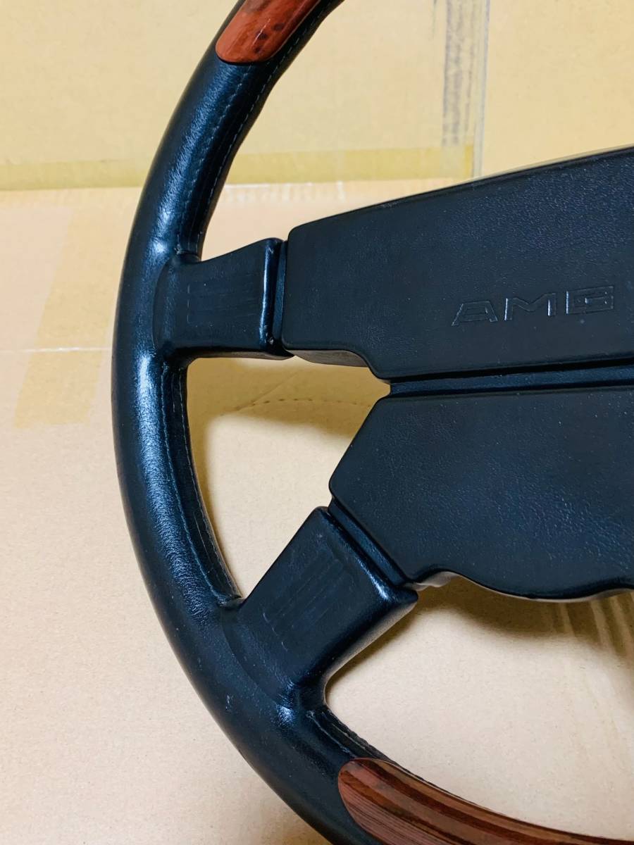 ベンツ車ボス付きモモ製―ステアリングハンドル （パーソナル 