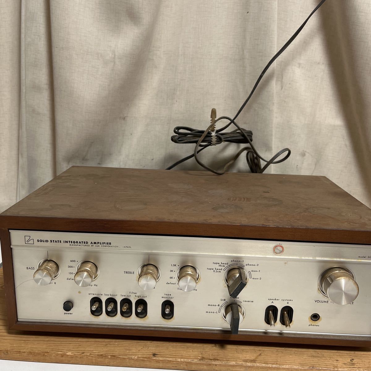 LUXMAN SQ505 プリメインアンプ プリメインアンプ LUXMAN SQ505 高級