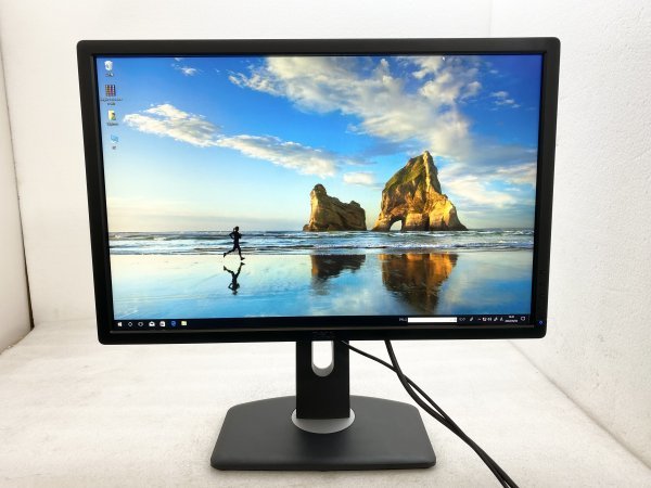 DELL 24インチ液晶モニター U2412Mc 高さ調整　縦横回転　キーボード 良品】DELL U2412Mc/ 高さ調整 縦回転 /液晶モニター/A1-U2412Mc