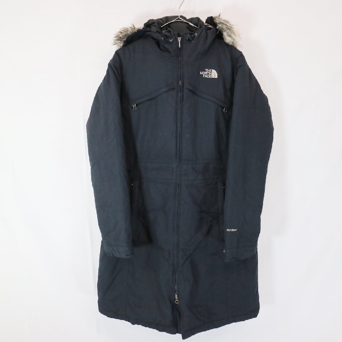 THE NORTH FACE ノースフェイス ダウンコート アウトドア キャンプ 登山 防寒 ウィンターウェア 白 ( レディース M ) 中古 古着 M7744