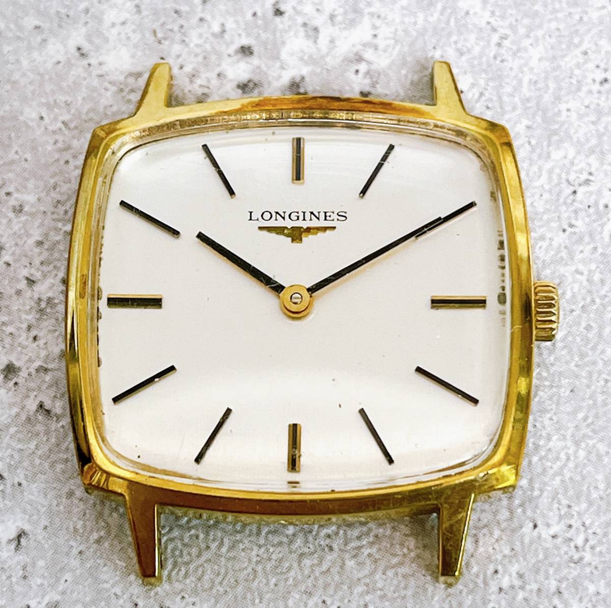 LONGINES ロンジン - 腕時計 レディース スクエア 手巻き ヴィンテージ 