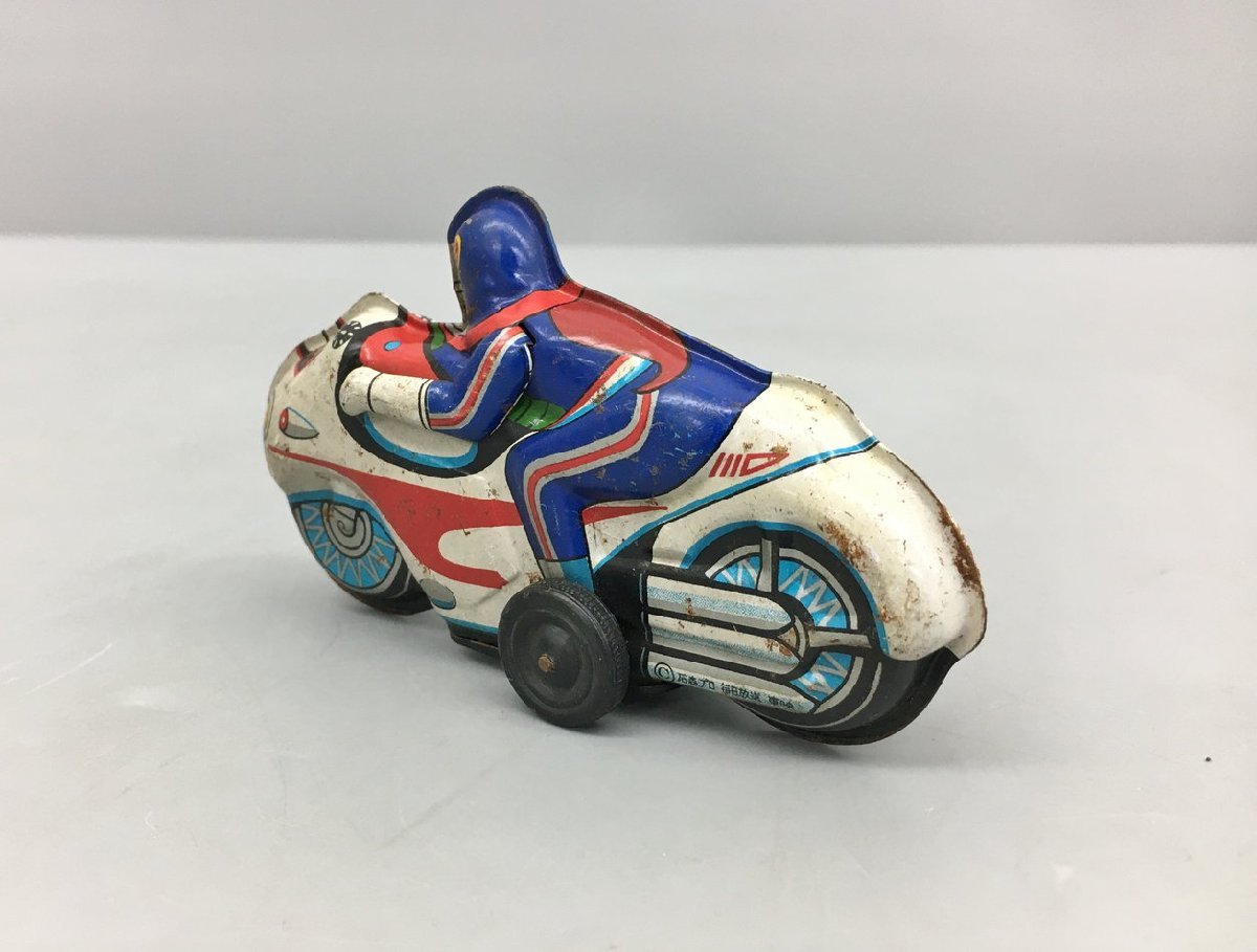 #仮面ライダー1号サイクロン号#ブリキおもちゃ 仮面ライダー サイクロン号 タカトク/11cm ブリキ｜トレファクONLINE
