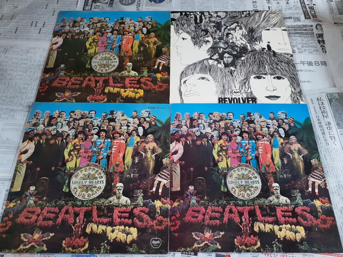 ビートルズ日本盤LP32枚BOX2組まとめて！赤盤4枚ありポールジョン