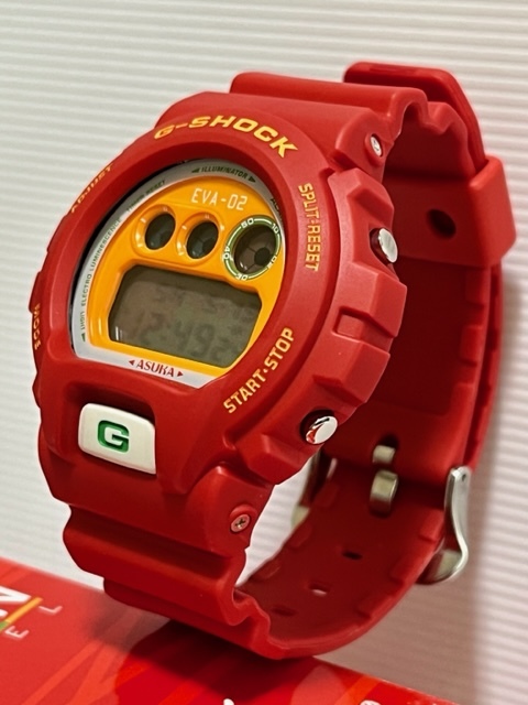 CASIO G-SHOCK EVANGELION DW-6900FS エヴァンゲリオン EVA-02 アスカ