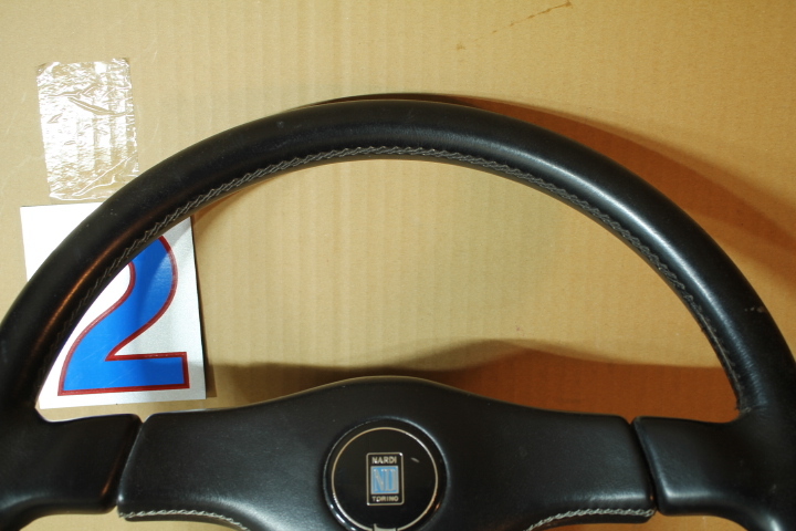 驚きの破格値，お買い得 KS-304-2 スバル GF インプレッサ スポーツワゴン NARDI/ナルディ レザーステアリング 36φ
