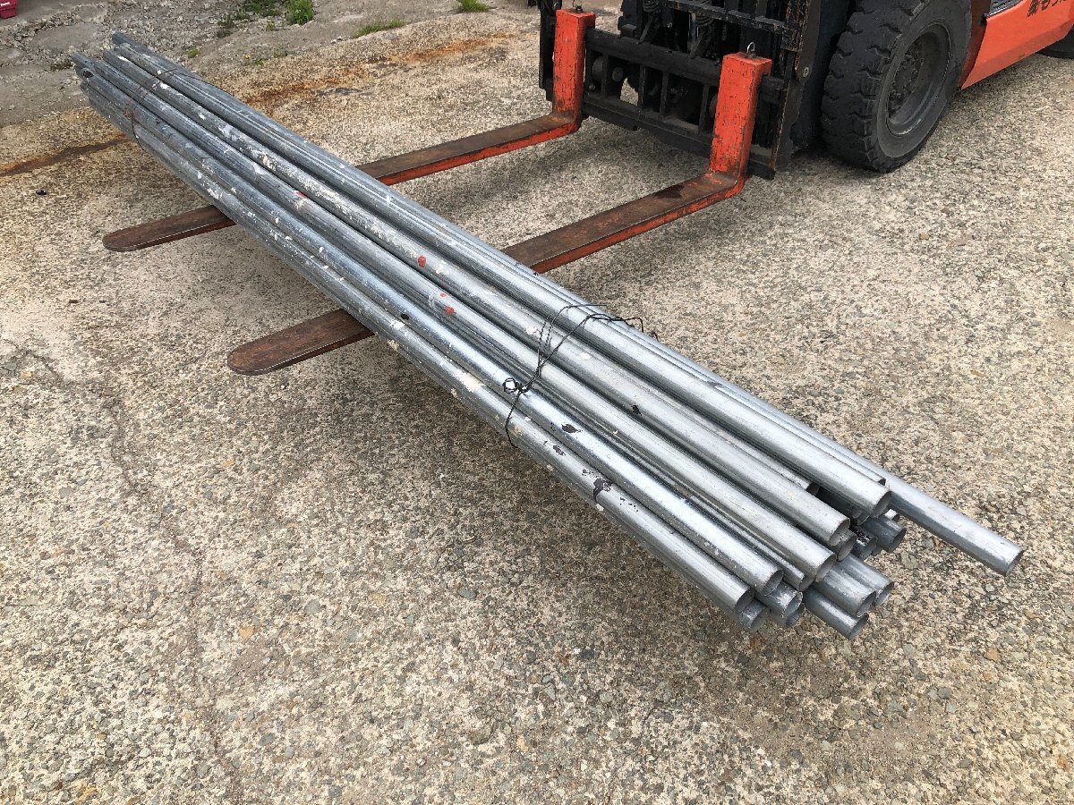 【兵庫県発】 単管パイプ 3ｍ 3.5ｍ 300cm 350cm 3000mm 3500ｍｍ 29本 48.6 肉厚 2.4mm 大量 足場 単管 鋼管
