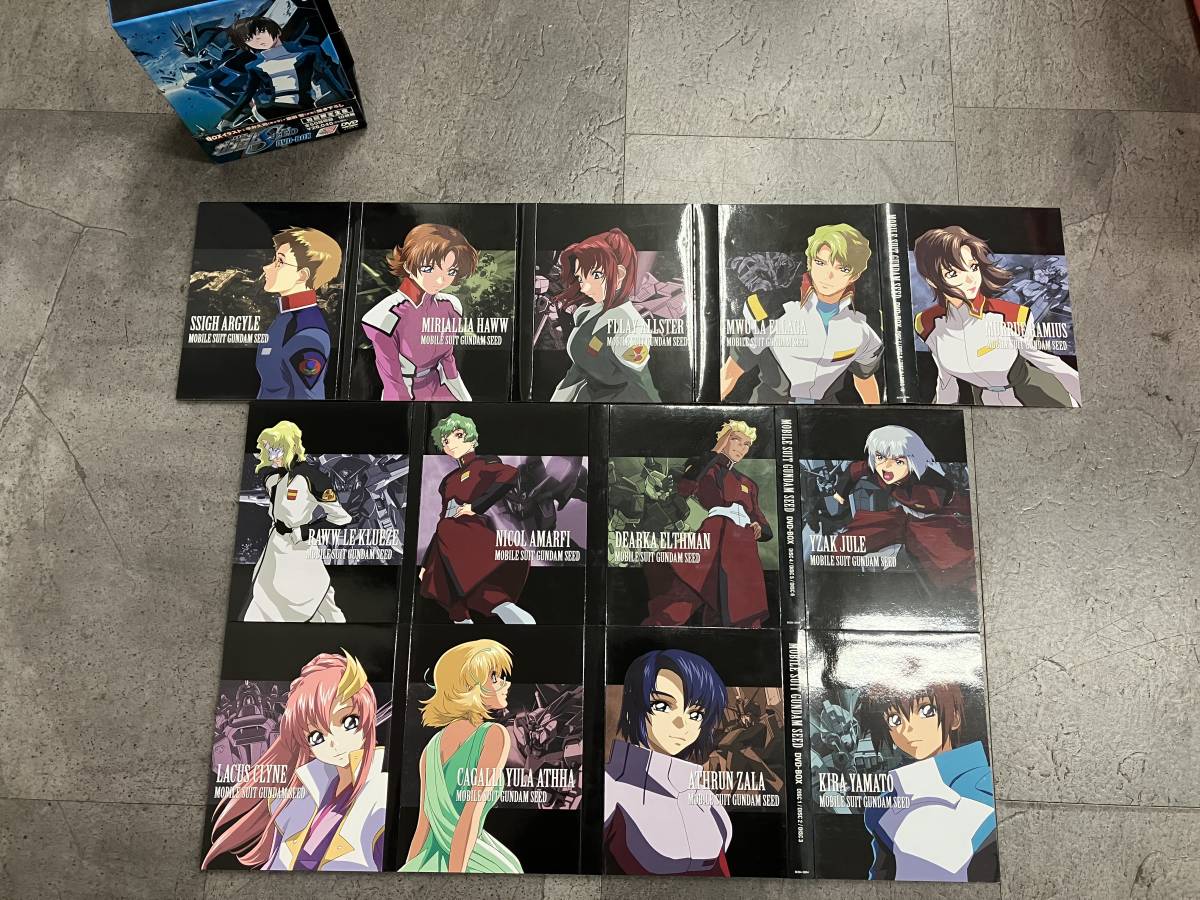 お5-019//【現状品】機動戦士ガンダムSEED DVD-BOX 初回限定生産 外