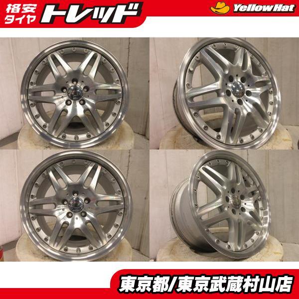 爆買い，人気セール 4本 本物 ブラバス モノ６ 18 8.5J+35 / 9.5J+35 112 5H 武蔵村山岸 SLKCLKCSLCクラス(5穴)｜売買されたオークション情報、yahooの商品情報をアーカイブ公開 - オークファン 5穴
