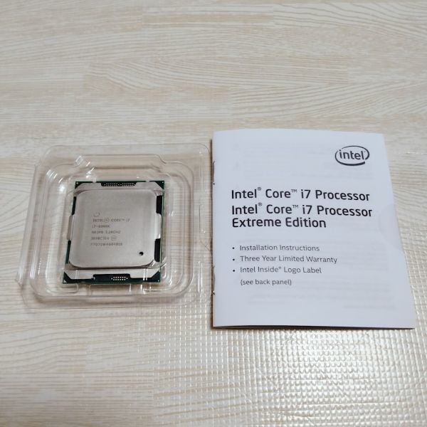 ☆送料無料☆ Intel Broadwell-E Core i7 6900K 3.20GHz 8コア/16スレッド