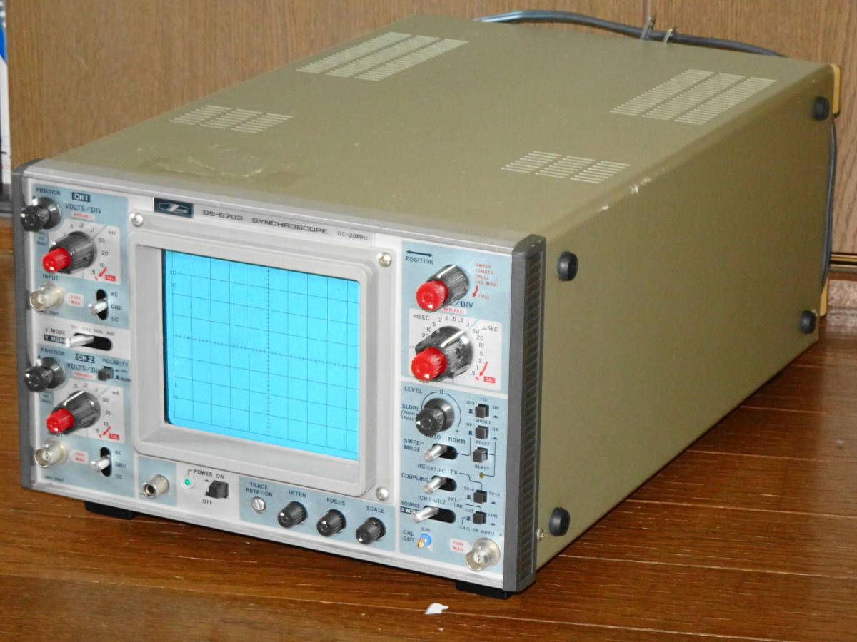 岩崎通信機 オシロスコープ | - SS-5702 IWATSU ORIGINALMIND SS-5703