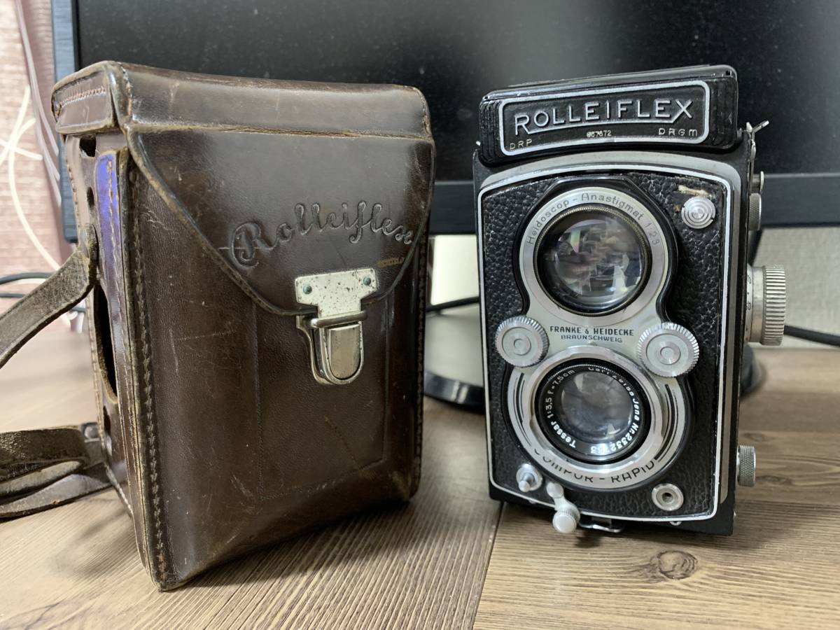 127版二眼レフ Baby Rollei 4x4 ”Gray Baby“ 3年前に分解整備実施