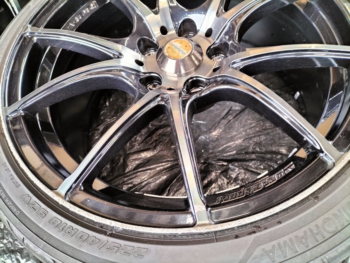 WedsSport SA-10R 18インチ 8.5J ＋45 9.5J＋45 PCD:114.3-5H ウェッズ 
