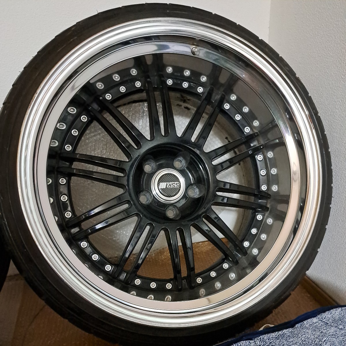 SSR VF1 19インチ 12J 深リム 段リム セルシオ クラウン 114.3 