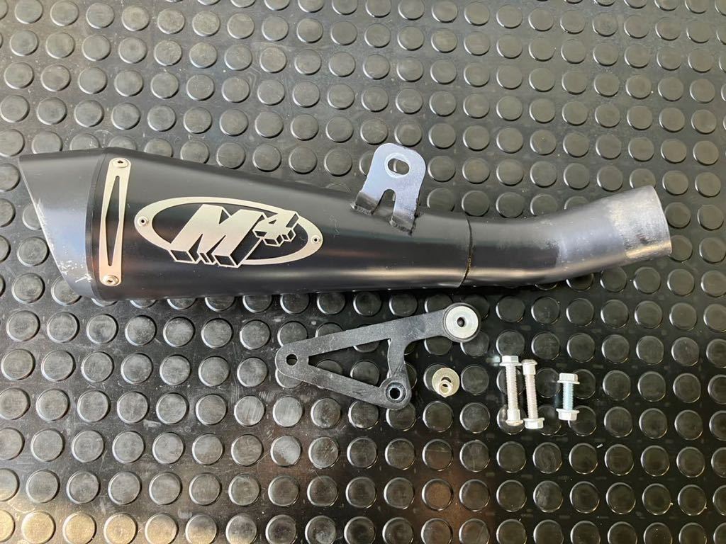M4 Exhaust ZX-6R用2009-2023 スリップオン GP19 ブラック KA6922-GP19