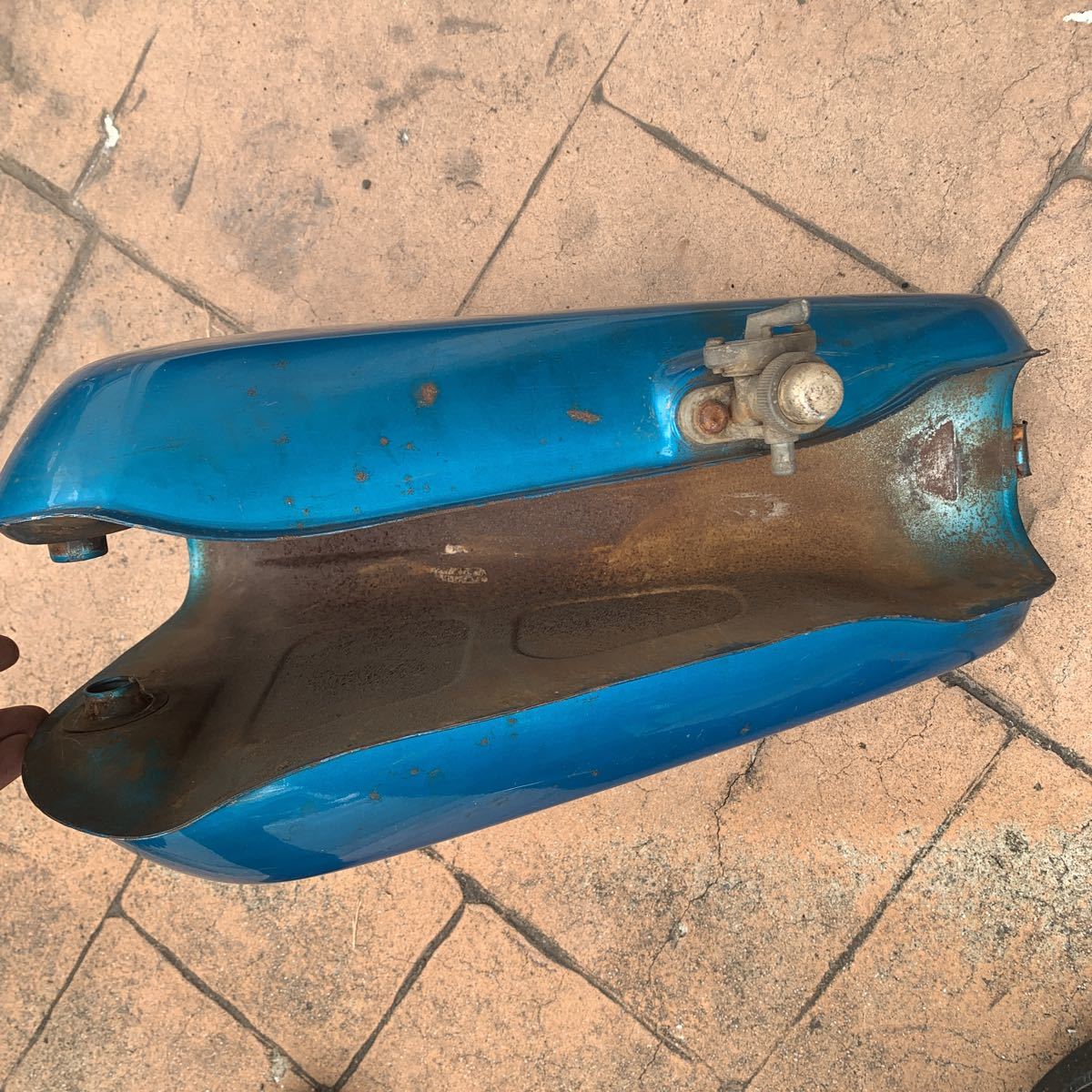 中古品 ヤマハ AT125 タンク DT250RT360DT1FVMXビンテージモトクロス 
