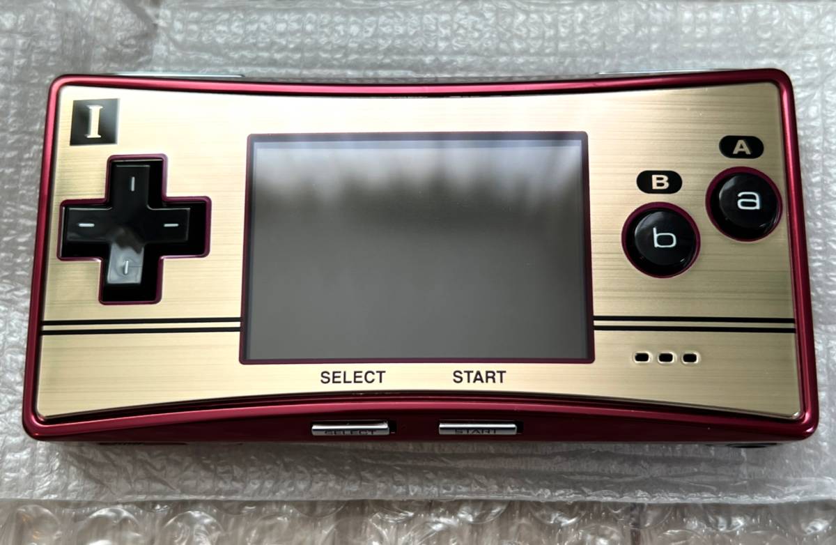 ゲームボーイミクロ 彩っ スーパーマリオ記念ソフト付き 