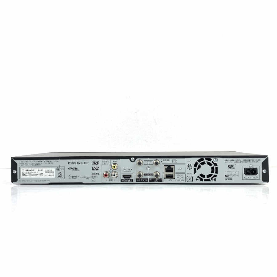 SHARP 2B-C10BW1 ブルーレイレコーダー 2019年製 B-CASカード付