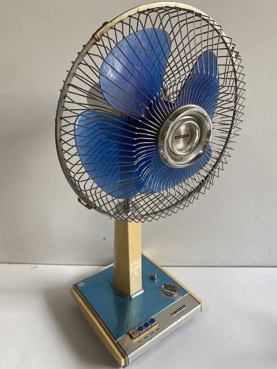 Dt509◇TOSHIBA 東芝◇扇風機 H-30AW 空調 羽30cm 昭和 レトロ