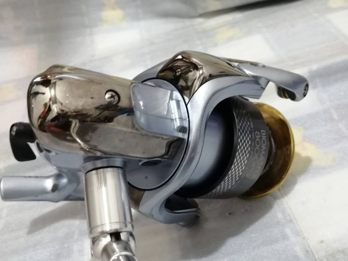 シマノ 02 バイオマスター8000PG スプール腐食有 シマノ 0 SHIMANO