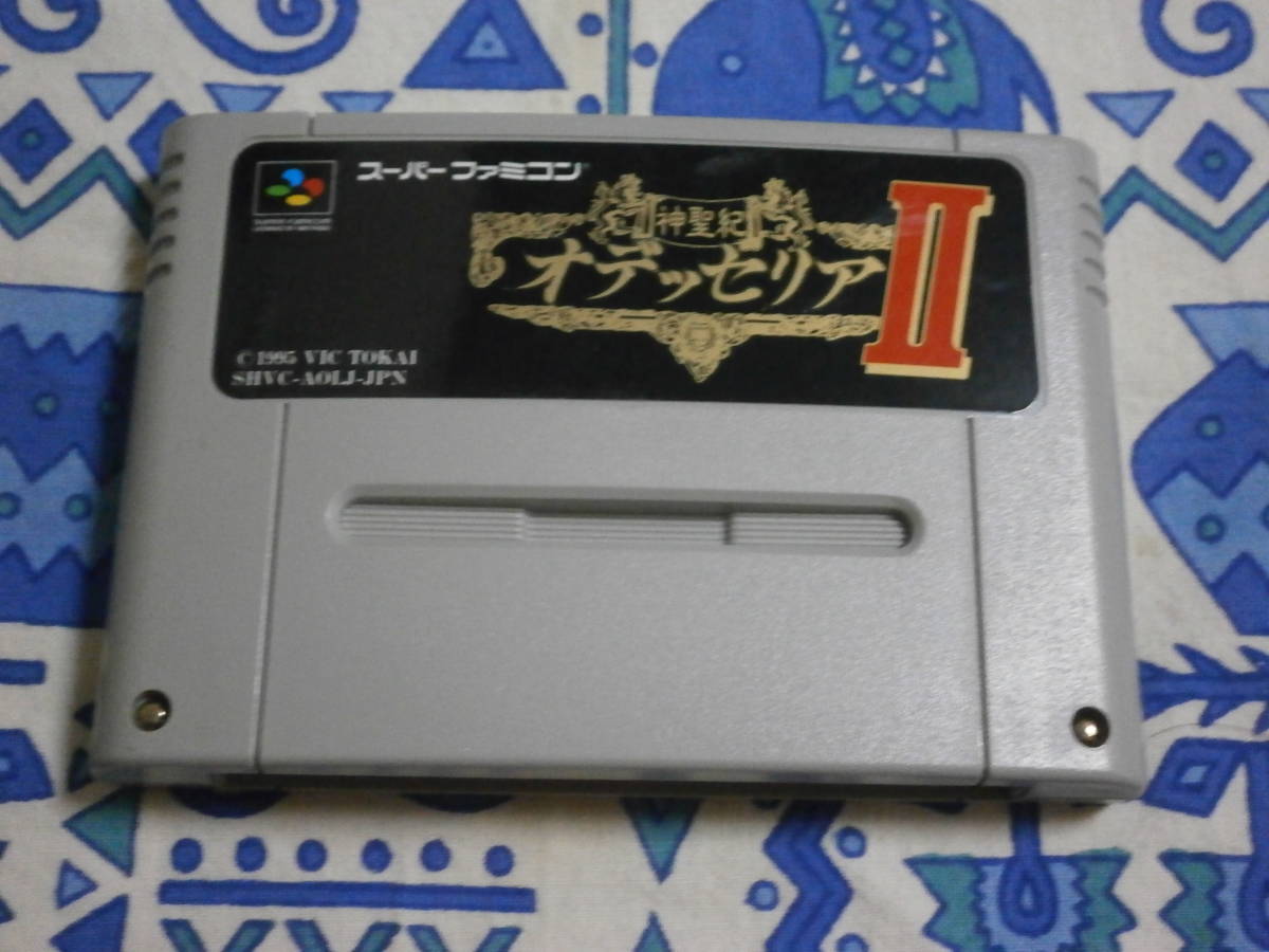 神聖紀オデッセリア I II レアRPGのIとIIのセット 2は説明書付き 