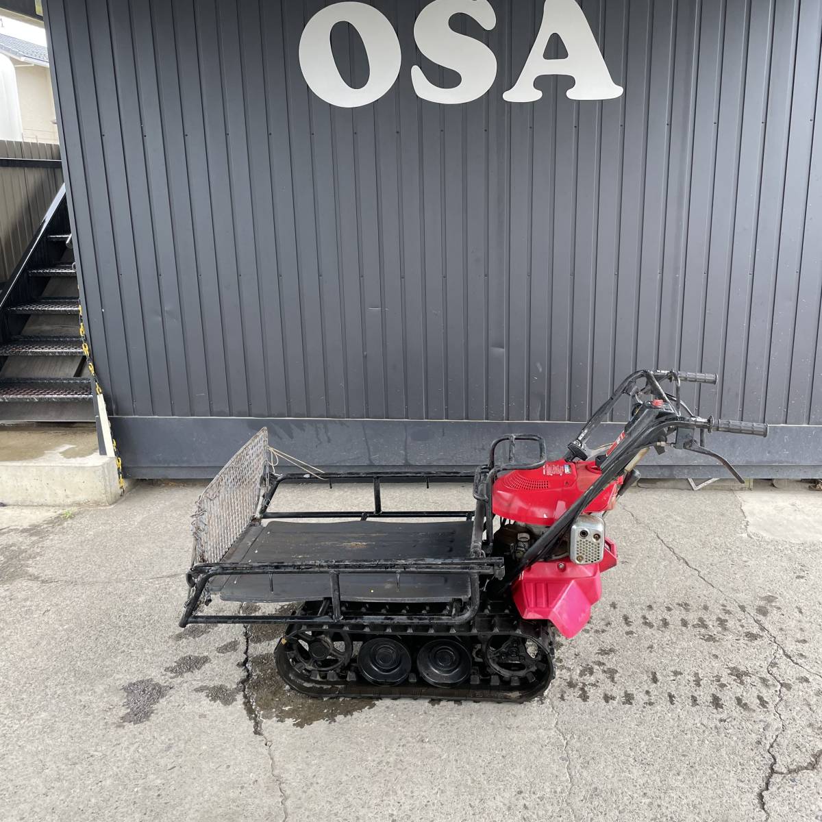新作入荷，安い 岐阜発 実働/動画有り HONDA/ホンダ力丸 HP250/運搬車/手動式ダンプ/キャタピラ補修箇所有り/難有り/現状品 R5.5/13(運搬車、トレーラー)｜売買されたオークション情報、yahooの商品情報をアーカ 運搬車、トレーラー