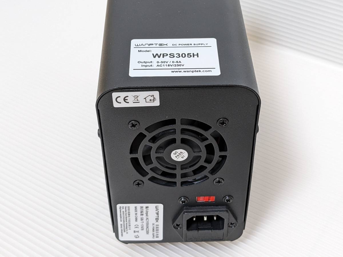 1円スタート】未使用 直流安定化電源（0〜30V、0〜5A）電圧&電流可変