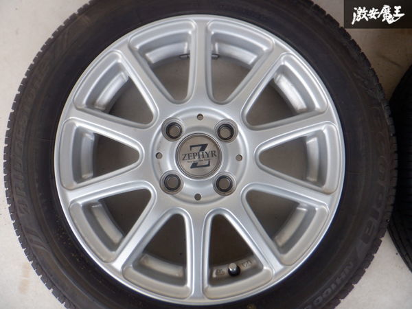 14インチ！ZEPHYR(4.5J＋43 PCD100 4穴)155-65-14 FINALIST FZ-S5 14x4.5