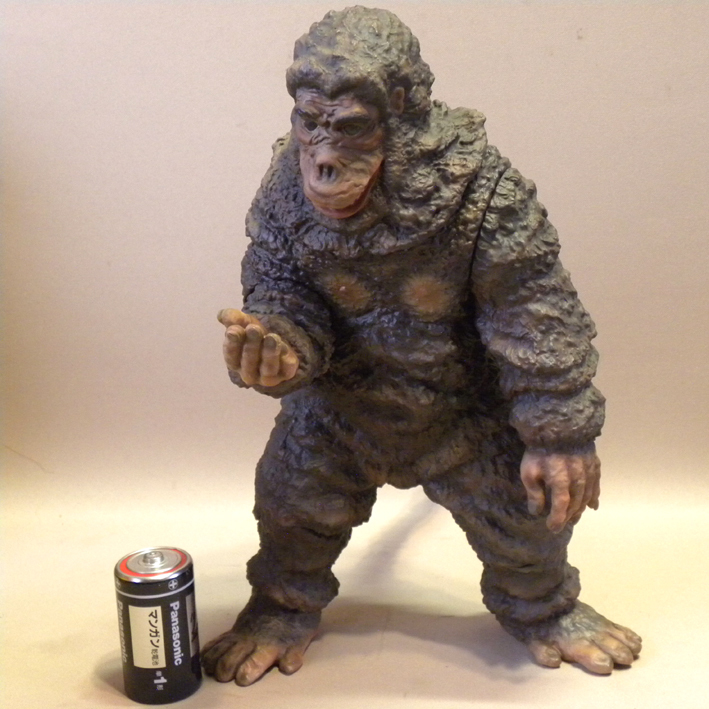 ビリケン商会 リアルモデルキット 彩色済版 ウルトラQ「ゴロー」ソフビ 人形 ( 昔の ビンテージ 昭和レトロ 怪獣 フィギュア ウルトラマン