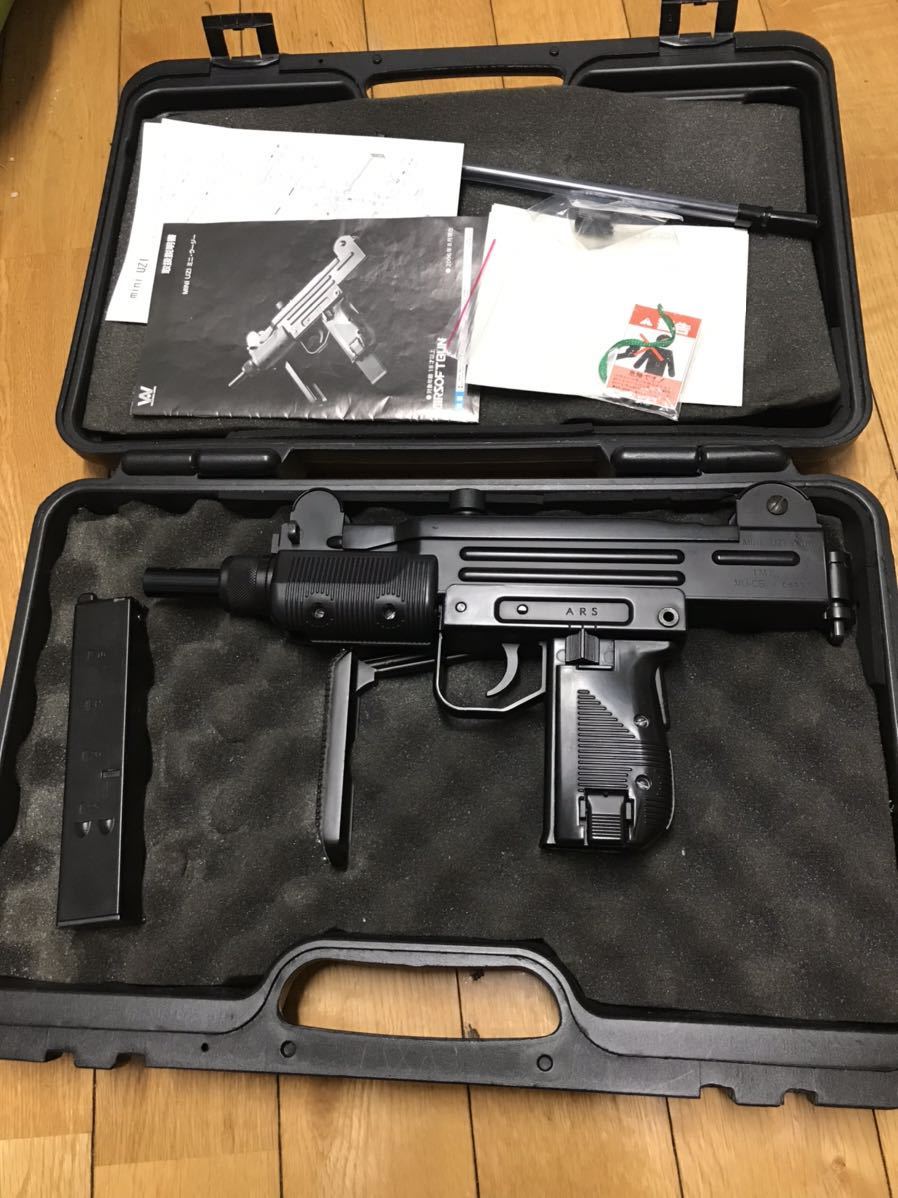 コクサイ ミニウージー KOKUSAI miniUZI ガスガン BV式 外部ソース