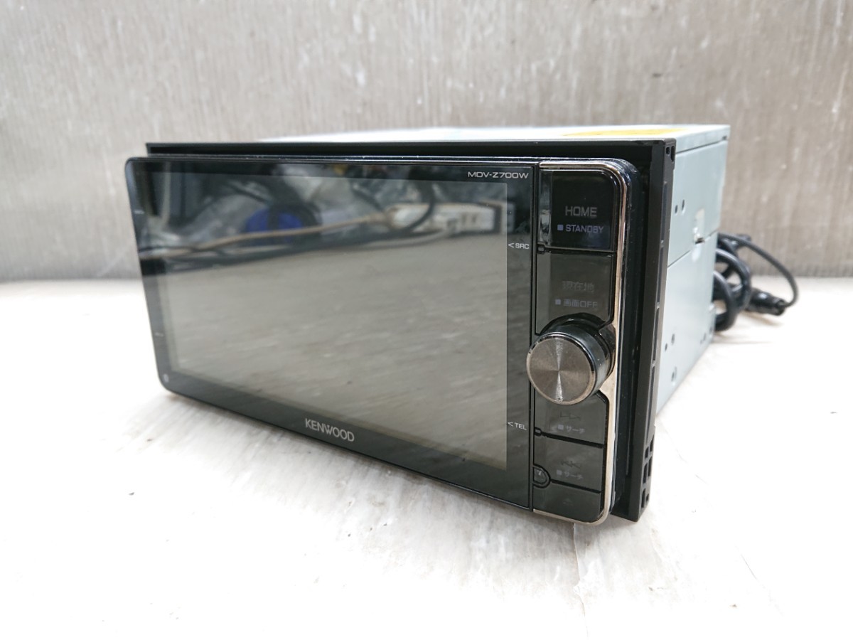 ジャンク ケンウッド 彩速 MDV-Z700W メモリー フルセグ Bluetooth 
