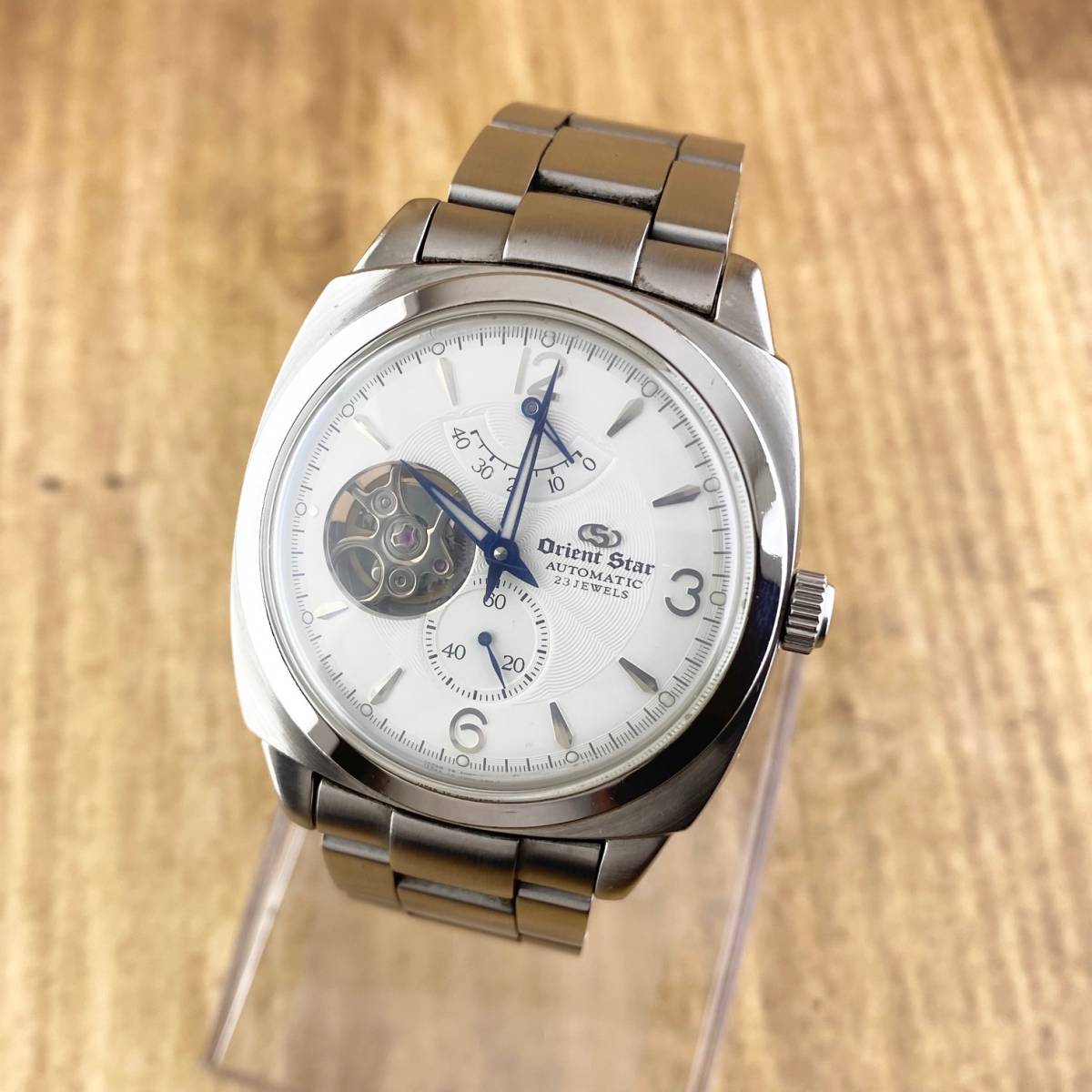 1円〜 ORIENT STAR オリエントスター 腕時計 メンズ AT 自動巻 クロノ