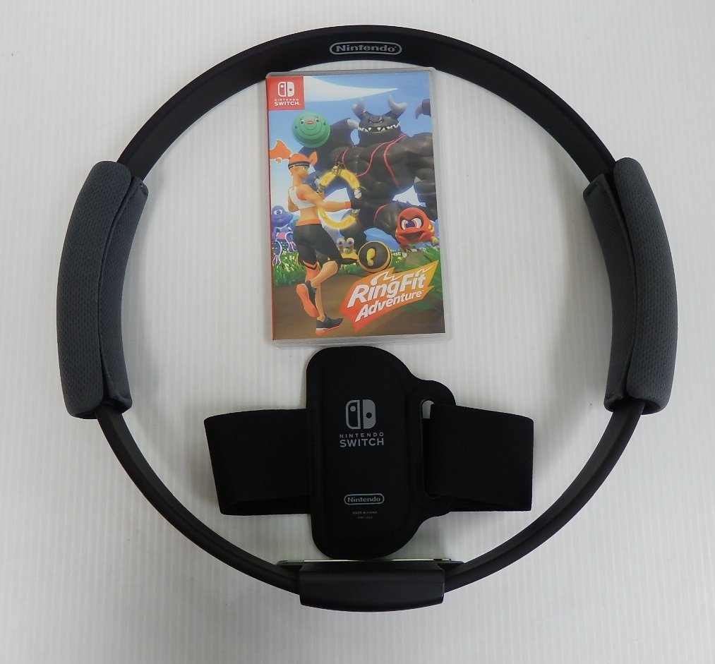 【格安，100%新品】 ニンテンドースイッチ リングフィットアドベンチャー リングコン レッグバンドセット 囗T巛(ニンテンドースイッチソフト)｜売買されたオークション情報、yahooの商品情報をアーカイブ公開 ニンテンドースイッチソフト