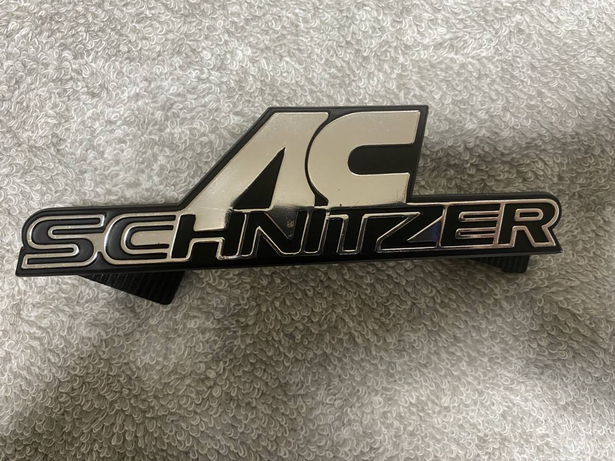 BMW E30 など AC Schnitzer / ACシュニッツァー フロントエンブレム 品 