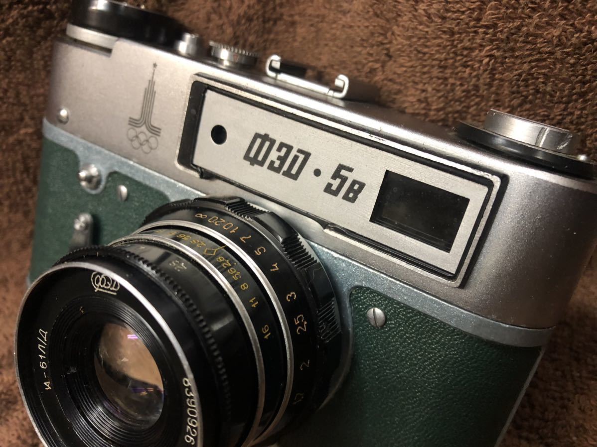 古いカメラ 旧ソ連製 フェド OLYMPIC オリンピック FED-5B フィルムカメラ レトロ ヴィンテージ vintage(その他)｜売買 ...