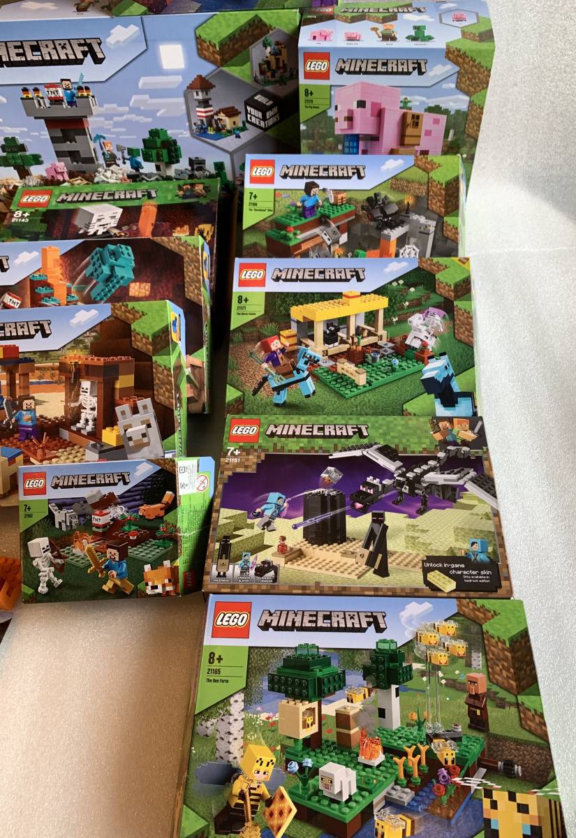 せい規品 大量セット LEGO MINECRAFT レゴ マインクラフト 13セット 