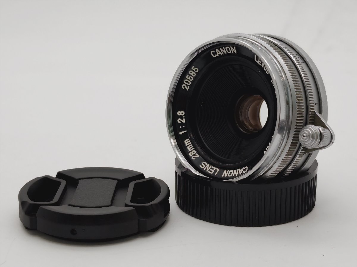 Canon Lens 28mm F2.8 Lマウント L39 Canon LENS 28mm F2.8 L39 キャノン キヤノン Canon Lens 28mm F2.8