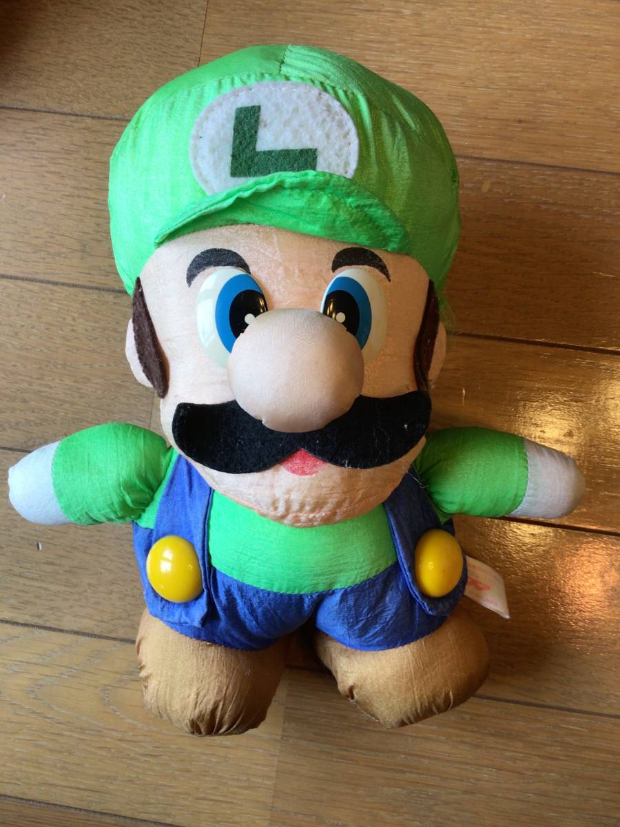 スーパーマリオ 当時物ぬいぐるみ 非売品ゲーム景品 昭和レトロ