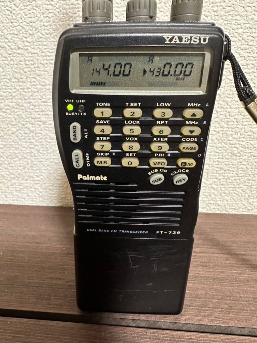 YAESU　DUAL BAND FM TRANSCEIVER FT-729 FT-729 YAESU FM Yaesu 144⁄430MHz Radio Yahoo!オークション