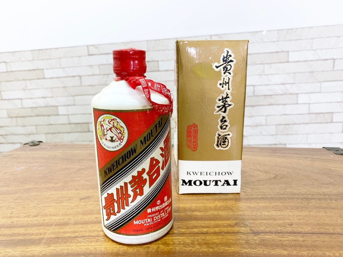 未開栓】貴州茅台酒 マオタイ酒 MOUTAI 天女ラベル 元箱付き 箱有り 中国