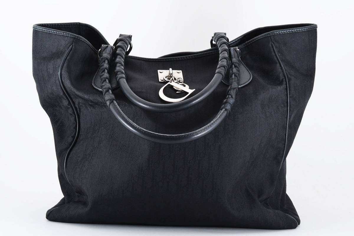 1円 Christian Dior クリスチャンディオール トロッター ナイロン 