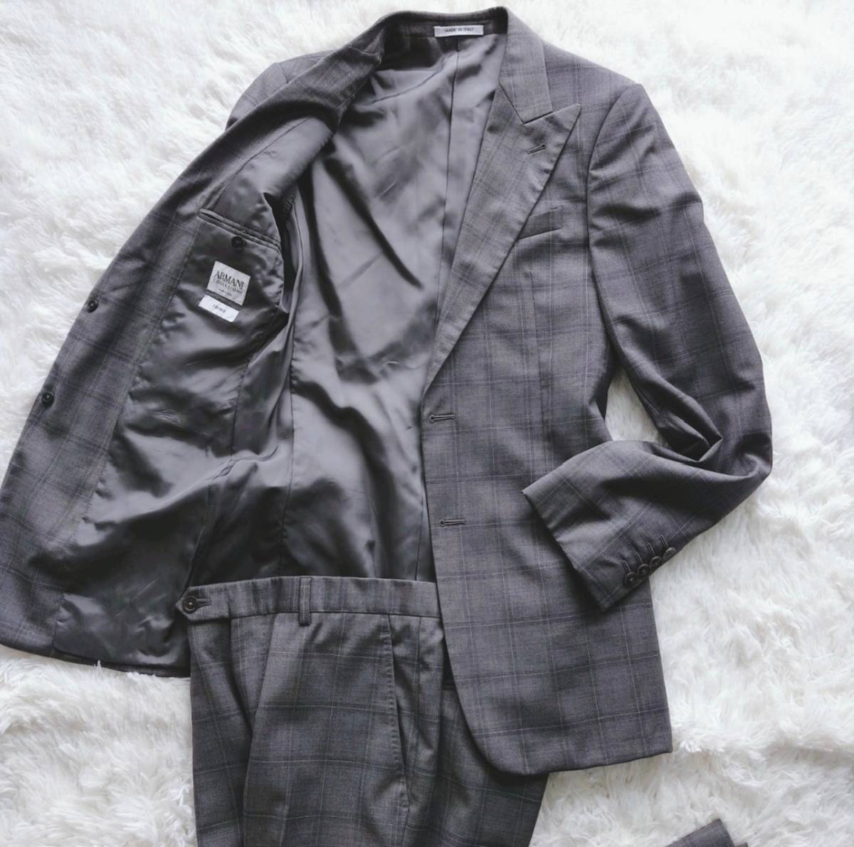 美品】アルマーニコレッツォーニARMAN ICOLLEZIONI スーツセットアップ