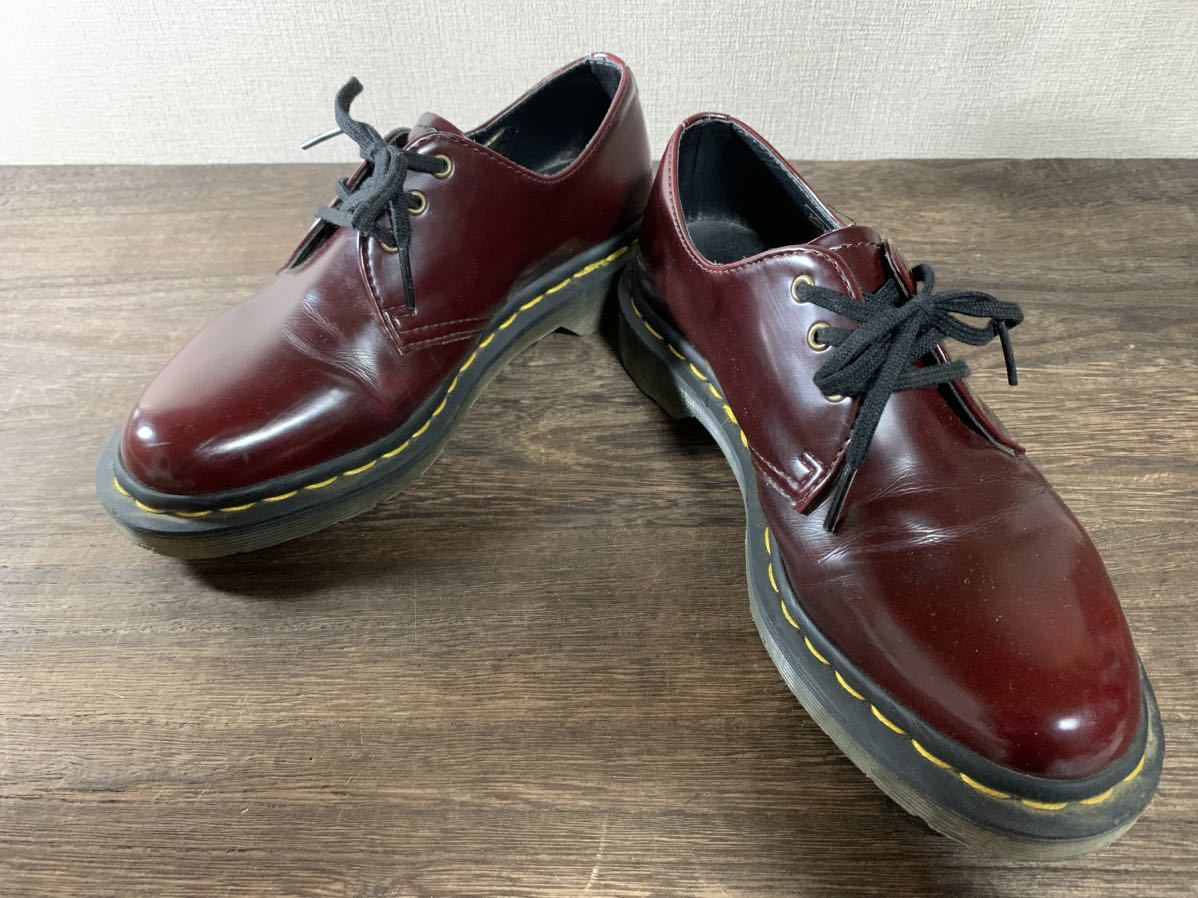 1000円スタート ドクターマーチン Dr.Martens ブーツ ブラウン ②