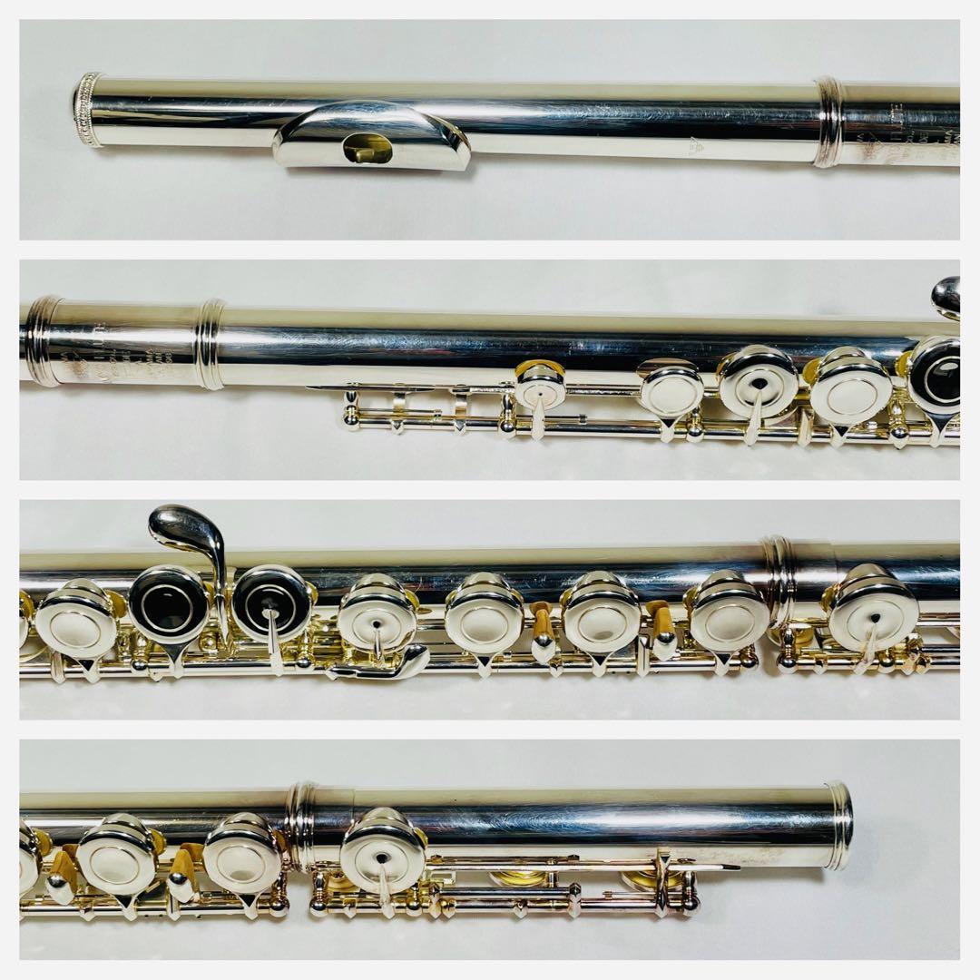 12】SANKYO FLUTE 三響フルート prima ETUDE 頭部管 925 フルート 中古