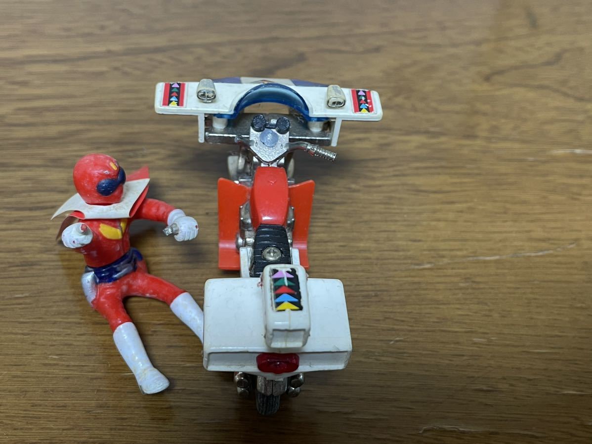 当時物 ポピニカ ポピー 超合金 秘密戦隊ゴレンジャー レッドマシーン