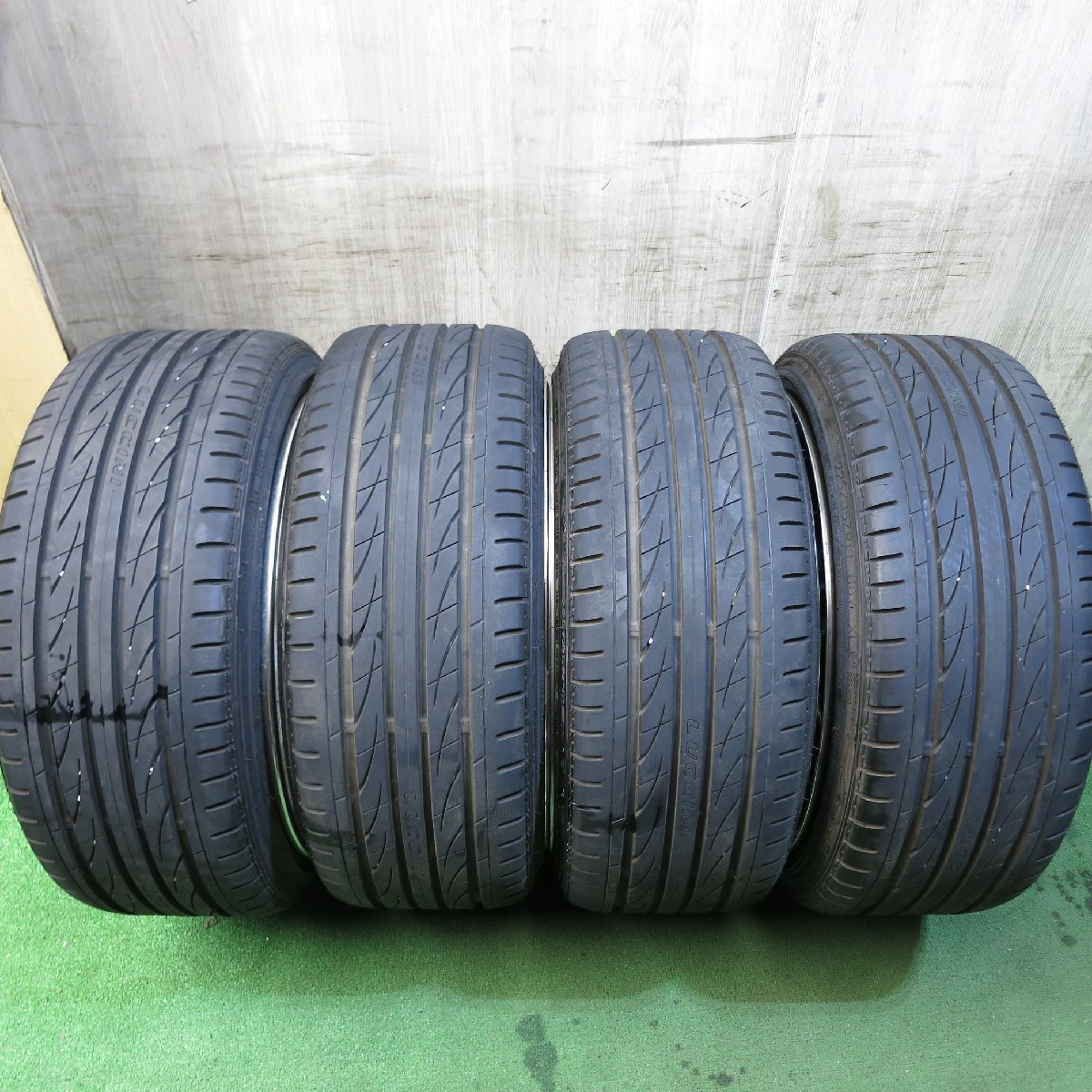 深リム バリ溝！21年！9.5分☆プリウス等 VERZ GK4C 225/35R19 