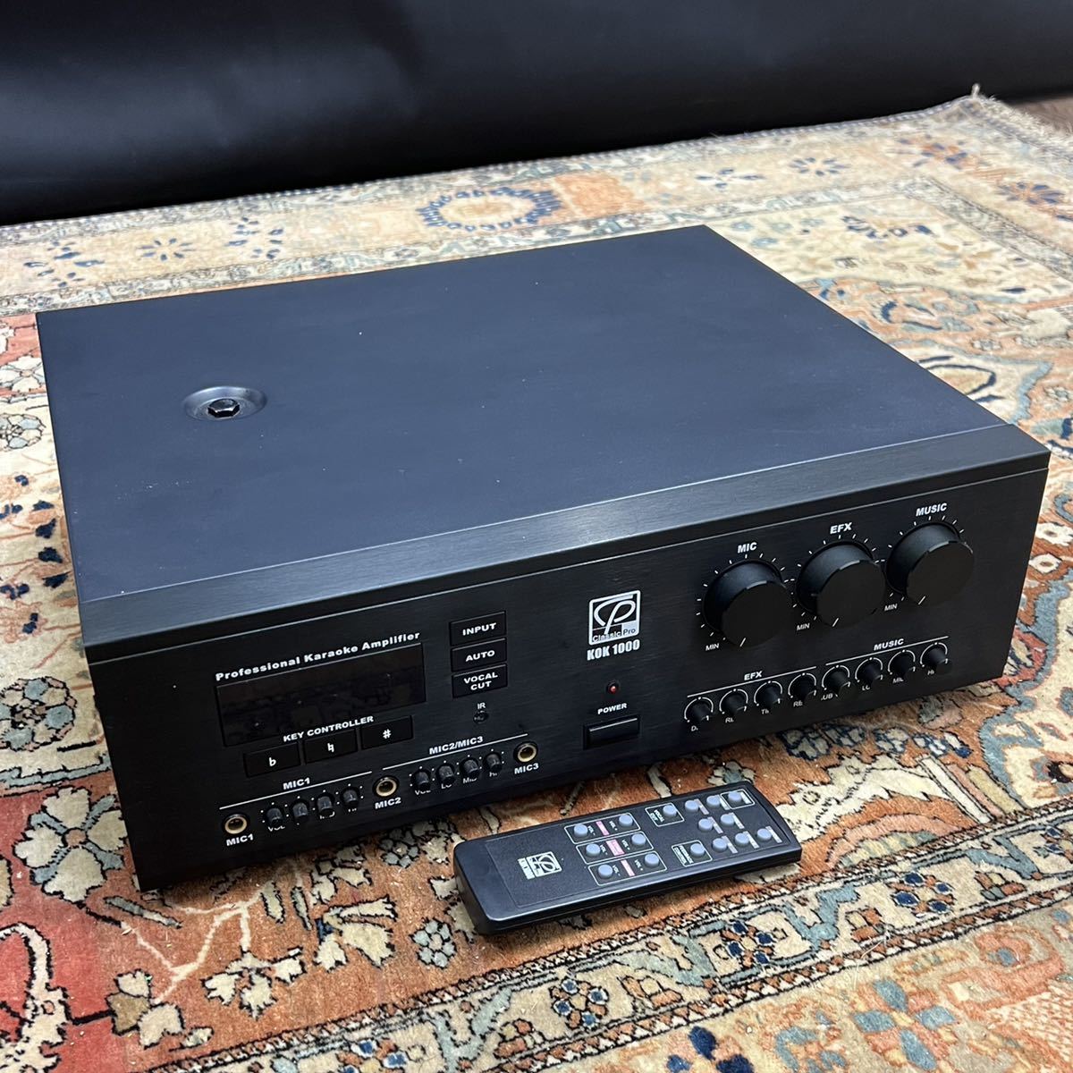 PRO カラオケアンプ - メルカリ ジャンクCLASSIC KOK500 業務用通電OK