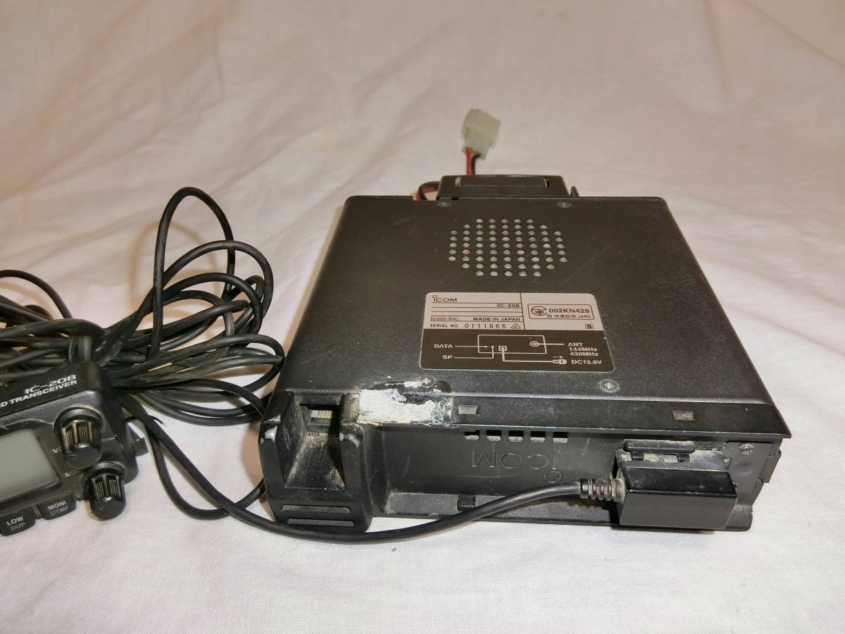 アイコム IC－208 20W 144．430M 中古品 IC-208 ICOM