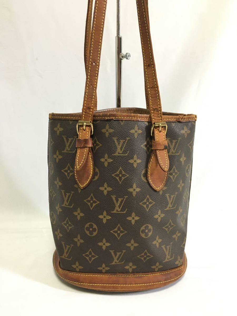 ルイヴィトン モノグラム ジャンク プチ バケット PM バケツ